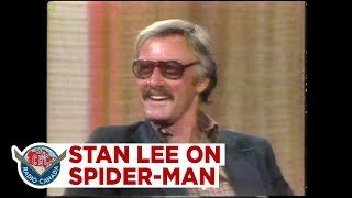 Stan Lee explains why SpiderMan is just a regular guy, 1977