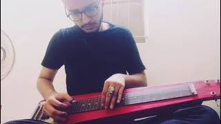 Guns N Roses - November Rain Lap Steel Guitar Solo Slash Meets Indian Clical