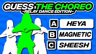 ✨GUESS THE KPOP SONG BY CHOREOGRAPHY [RELAY DANCE EDITION] 💃🕺#2 - FUN KPOP GAMES 2024