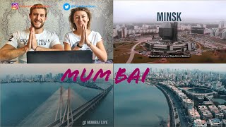 Drone Video Double bill| Deserted Scenic Mumbai Coronavirus Lockdown + Minsk, Belarus Bonus|