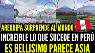 Es Bellísimo El Mundo Maravillado Por Lo Visto En Perú Con El Misti En Arequipa
