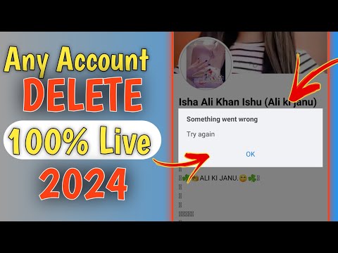 How to report Facebook account in 2024 -  Delete someone Facebook account 2024