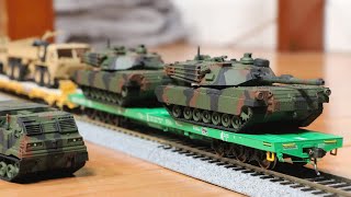 Roco Minitanks HO Scale Military Train Unboxing