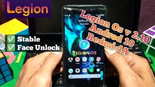 Review Rom Official Legion Os v2.10 Redmi 4a Android 10 screenshot 2
