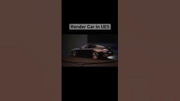 Render Car in Unreal Engine 5 #ue5 #carrendering #vizualization