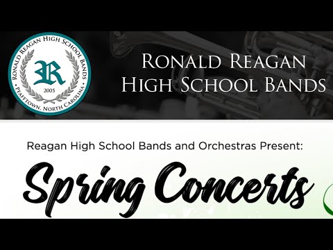 “RHS Alma Mater” Spring Concert 5/17/2022 WIND ENSEMBLE @ Ronald W Reagan High School