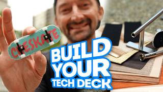 HOW TO BUILD YOUR OWN TECH DECK!