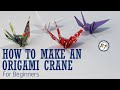 Poor Man&#39;s DIY How To Make An Origami Crane and YouTube Collaboration