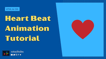Heart Beat Animation Design - HTML & CSS Tutorial | stacktales