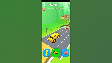 Shape Shifting Game Racing Games Level 13 | #viral #shorts