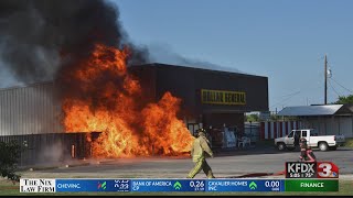 Nocona Dollar General fire