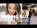 FINDING OUT I'M PREGNANT & TELLING MY HUSBAND | heather fern