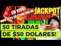 🔴LIVE CASINO JACKPOT! $50 LA APUESTA EN LA MÁQUINA DE $1,000,000 DE DÓLARES