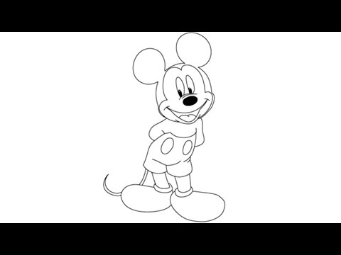 Easy To Draw Pictures Of Mickey Mouse - PictureMeta