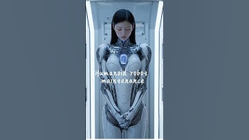Humanoid robot inspection /로봇의 점검시간 #humanoid #humanoidrobots #inspection