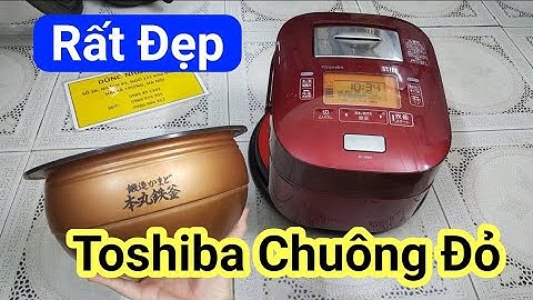 Siêu Phẩm Tô Chuông | Nồi cơm 1 lít Toshiba RC-10VXJ | 0985851342