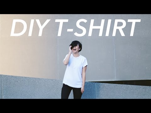Video: How To Make A T-shirt With Your Own Hands
