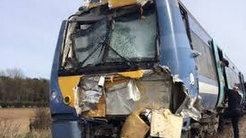 TRAIN DRIVER TELLS PASSENGERS ABOUT TRAIN ACCIDENT ABOUT TO HAPPEN To SAVE LIVES Poland {VIDEO RAW}