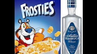 Edizione straordinaria! Per la prima volta, cereali con SAMBUCA!