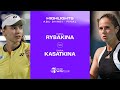 Elena rybakina vs daria kasatkina  2024 abu dhabi final  wta match highlights