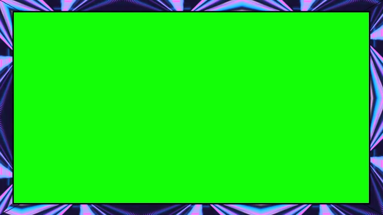 border green screen | frame green screen | photo frame free