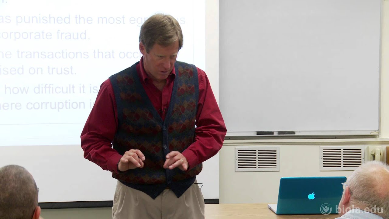 [TTPT 703] Business Ethics Part 2 - Scott Rae - YouTube
