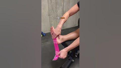 KT Tape for Achilles Tendonitis