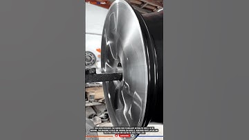Innovation Technology Automotive: Automated Wheel Lathe, Aesthetic & Precise. #tech
