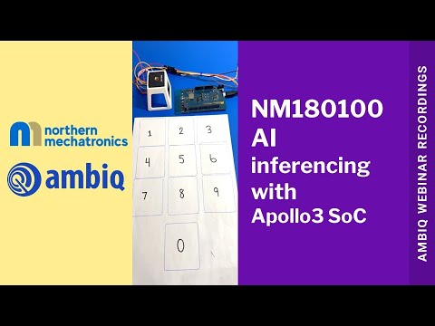 NMI Delivered Local AI Inferencing on NM180100 with Ambiq Apollo3 SoC in 1.35 seconds!