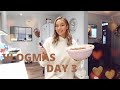 COSY DAY AT HOME BAKING &amp; COOKING A ROAST | VLOGMAS DAY 3