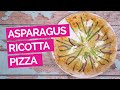 Asparagus, Ricotta & Garlic Pizza