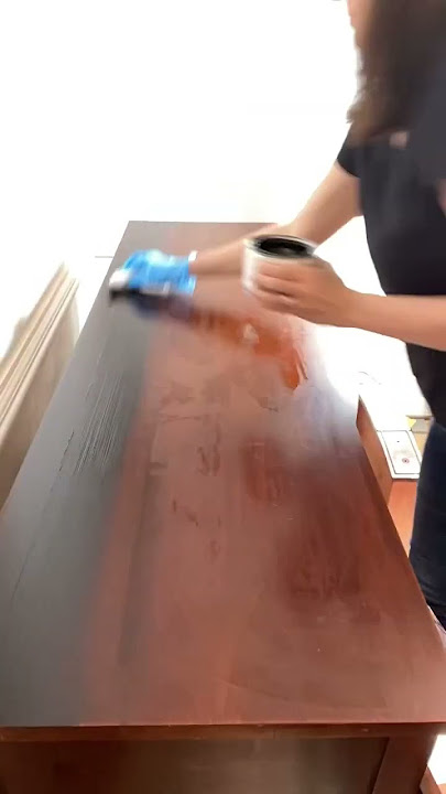 Stain fast with NO sanding! A Dixie Belle #Short Tutorial