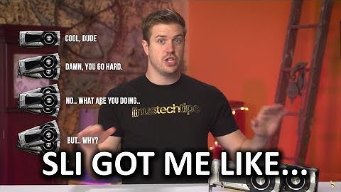 WTF is going on with SLI?