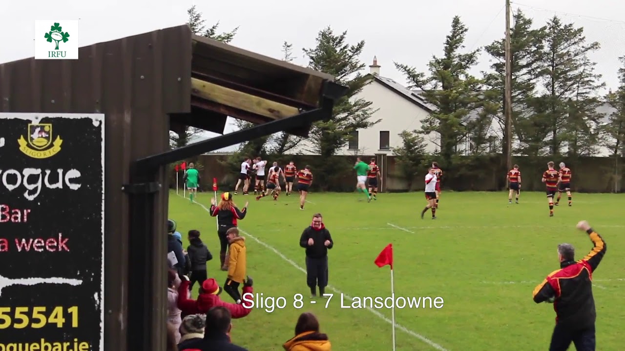 ulster bank Irish Rugby TV: Sligo v Lansdowne - Bateman Cup Highlights