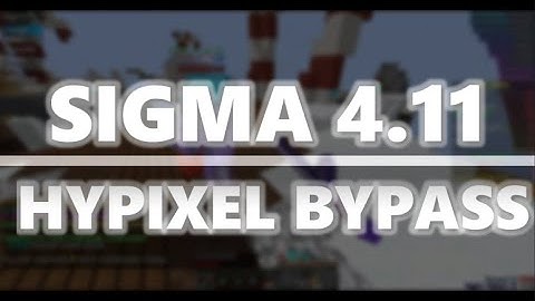 Sigma 4.11 Still bypass hypixel Insane scaffold