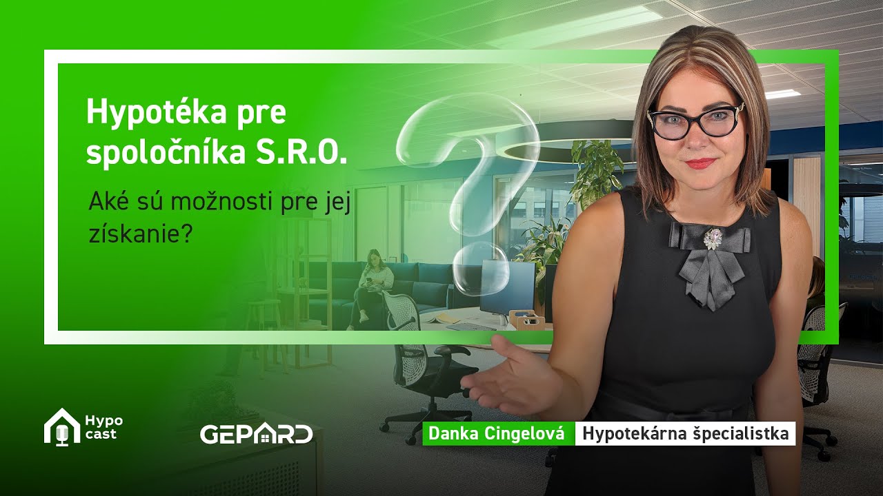 Máš firmu a chceš hypotéku? Toto musíš vedieť! 💰 | Hypocast s Dankou Cingelovou