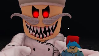 Escape Papa Pizza's Pizzeria! (SCARY OBBY) Cop Boyfriend Vs Pizza Pizzeria! JUMPSCARES & WALKTHROUGH