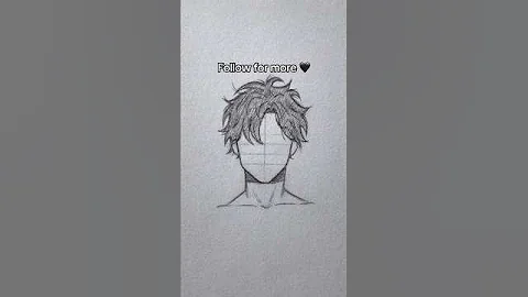 Easy boy hair drawing tutorial ✨ #drawing #drawingtutorial #easydrawing #shortvideo #shorts thumbnail