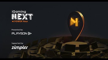 Presenting iGaming NEXT POWER Hour 3rd September, together with Playson & also supported by Zimpler
