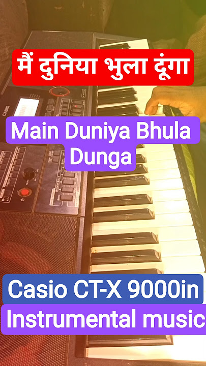 ♥️मैं दुनिया भुला दूंगा | Piano Cover |  Main Duniya Bhula Dunga | Keyboard Instrumental #shorts