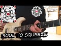 Red hot chili peppers  soul to squeeze  guitar and vocals cover