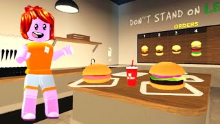 Roblox burger game… screenshot 4