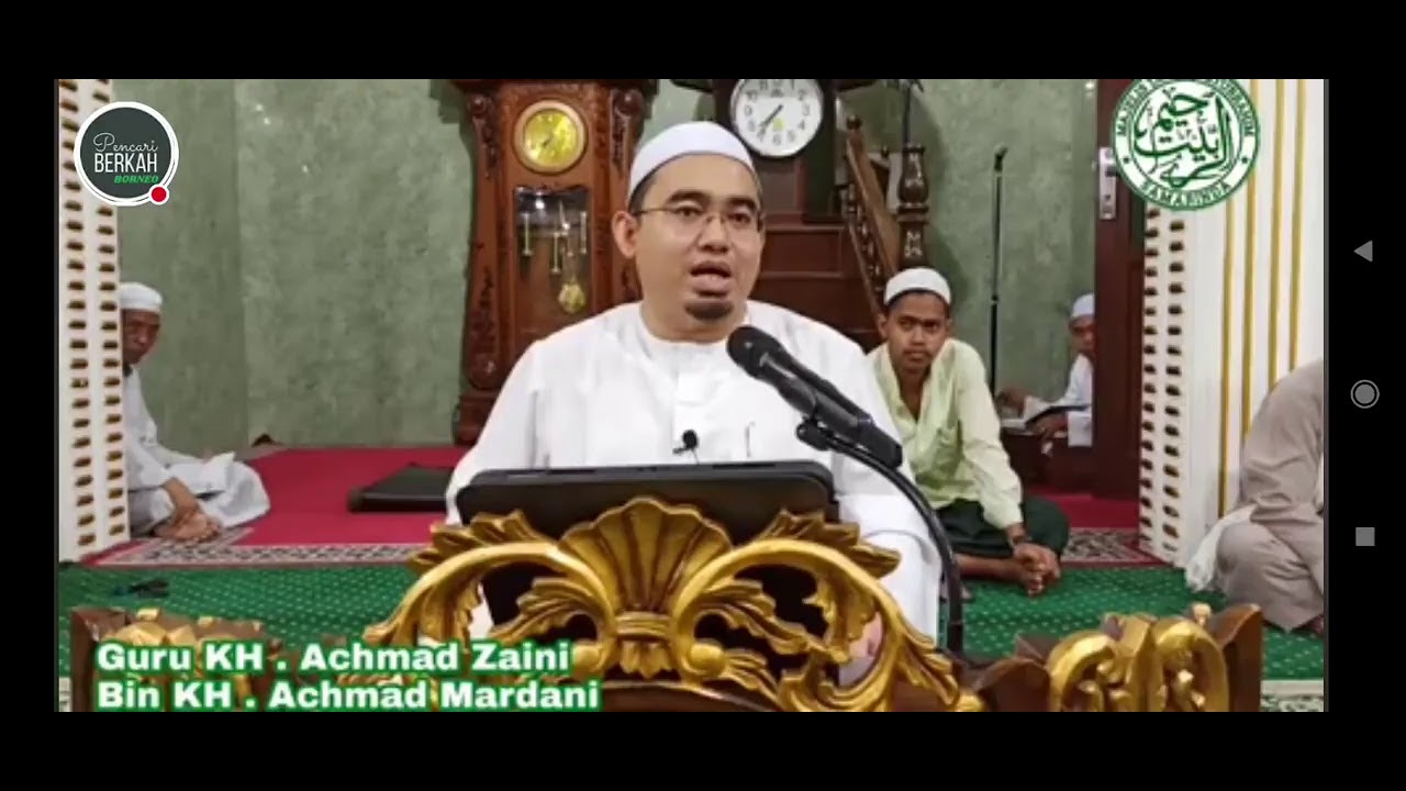 Guru Ahmad Zaini Samarinda . Kehebatan Niat