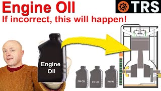 'Engine Oil'  If Incorrect, this will happen!  Car, Lawnmower, motorbike, etc