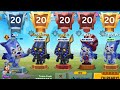 Zooba Jack Full Squad Level 20 MAX