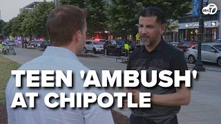 DC father talks protecting kids during teen fight inside Chipotle: 'It was like an ambush'
