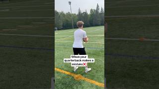 Quarterback player vs coach! #nfl #ncaa #sports #train #workout #practice #madden #football #elite