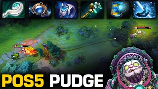 Epic Nonstop Roaming & Ganking By A Pos 5 Pudge | Pudge Official