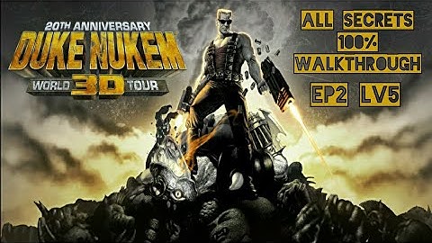 Duke Nukem 3D: 20th Anniversary World Tour Ep2 #5 Occupied Territory (All Secrets)