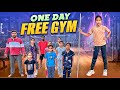 ONE DAY FREE GYM || janavi comedy video || rider mallesh new video || funny gym video || janavi gym